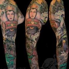 Tattoos - Disney evil queen sleeve spread - 115562